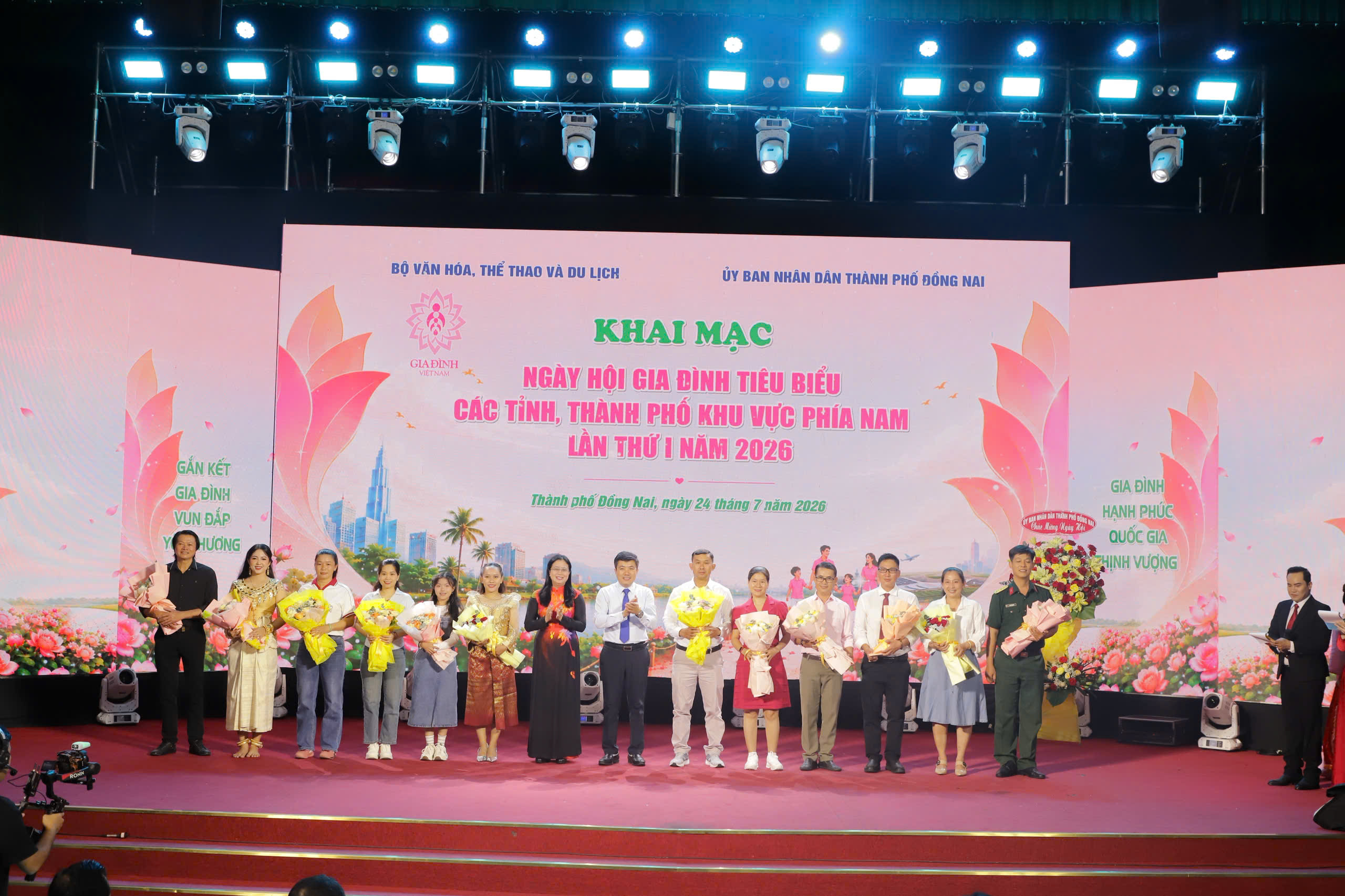 Đồng Nai khai mạc Ngày hội Gia đình tiêu biểu khu vực phía Nam 2026, lan tỏa giá trị hạnh phúc Việt