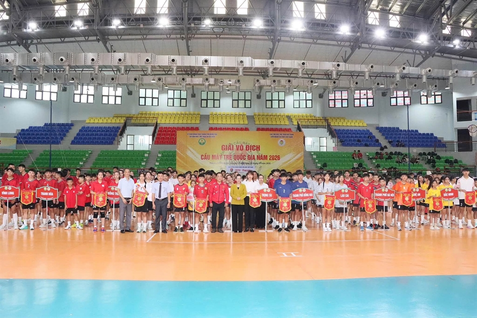 Giải Vô địch Cầu mây trẻ quốc gia 2026: Hơn 200 VĐV tranh tài, bệ phóng cho thế hệ kế cận của cầu mây Việt Nam