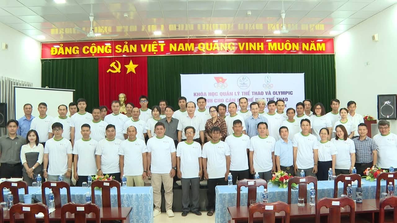 Ủy ban Olympic Việt Nam mở Khóa học Quản lý Thể thao tại Khánh Hòa, nâng cao chất lượng nguồn nhân lực ngành thể thao