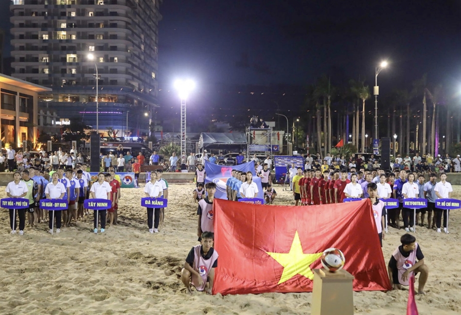 Giải Bóng đá bãi biển vô địch quốc gia 2026: Sân chơi đỉnh cao lan tỏa sức sống thể thao và du lịch biển