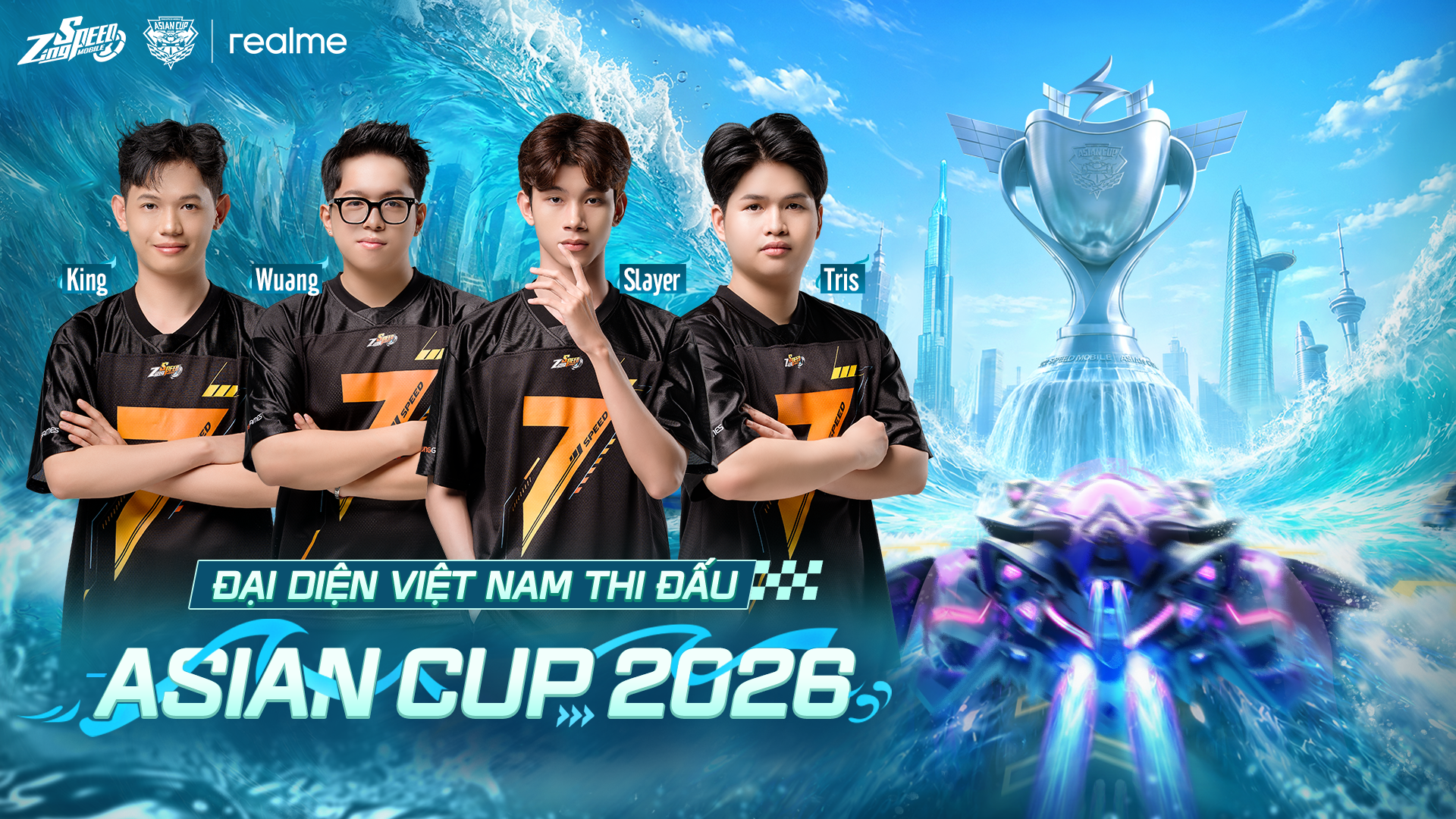 ZingSpeed Mobile Việt Nam hướng tới ASIAN Cup 2026 với khát vọng chinh phục ngôi vương châu Á