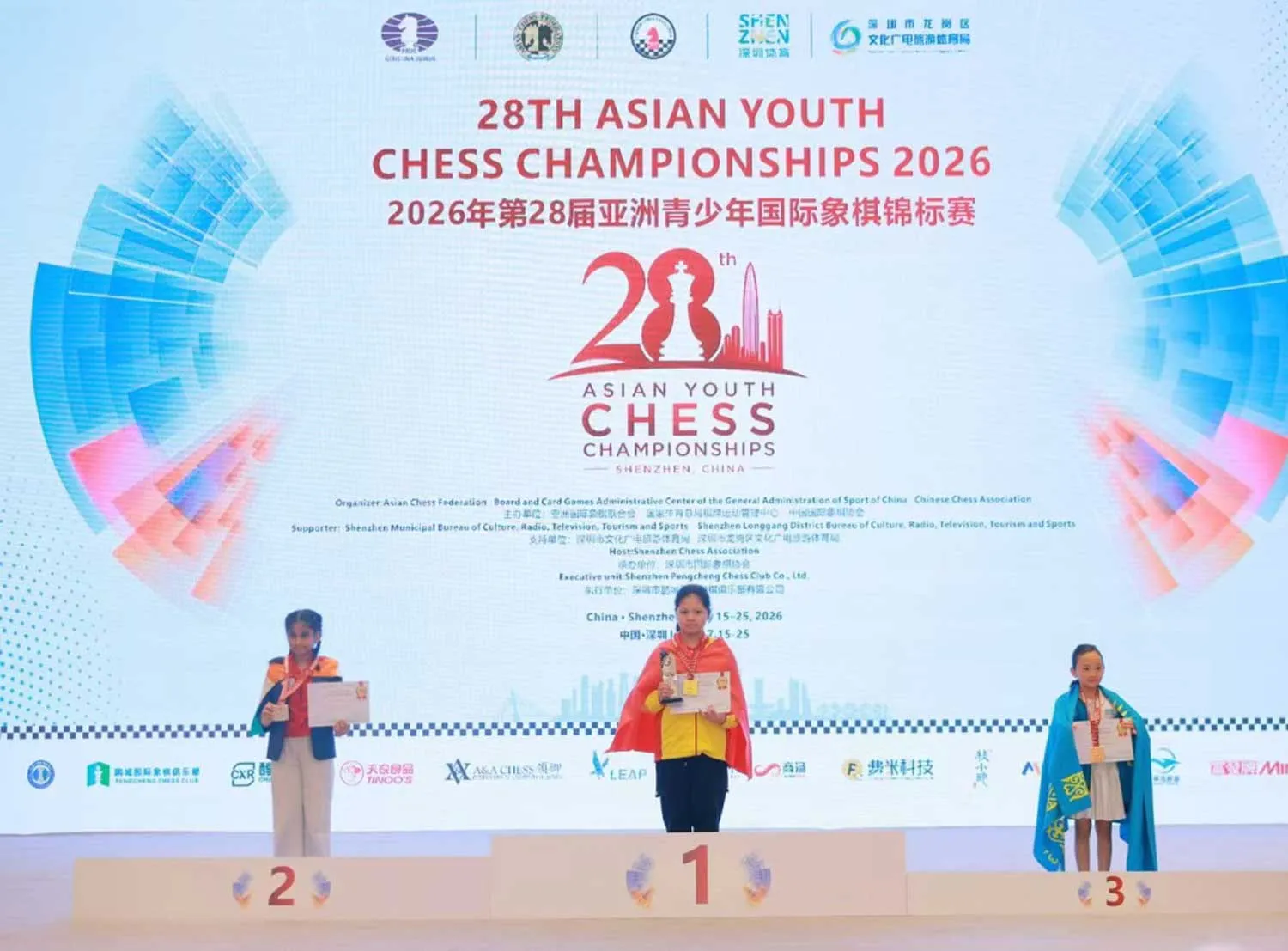 Cờ vua trẻ Việt Nam khẳng định vị thế với ngôi á quân tại Giải vô địch trẻ châu Á 2026