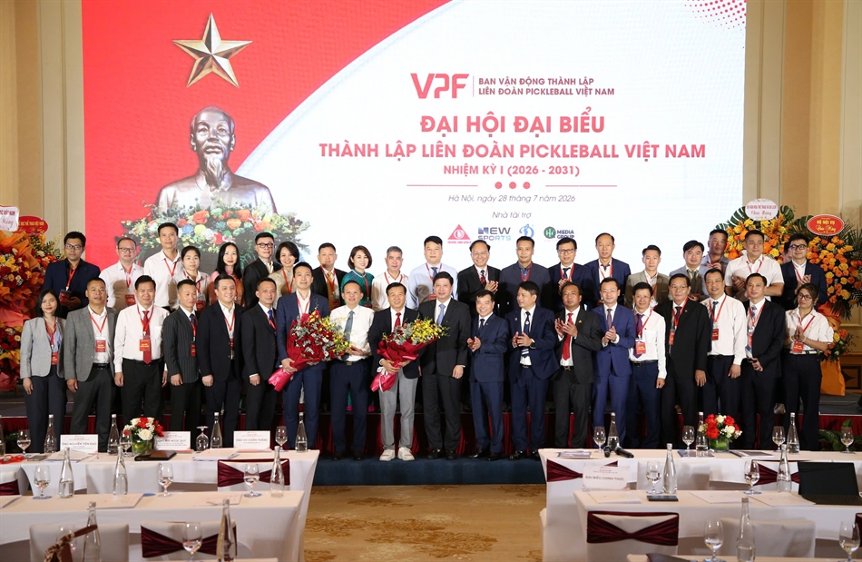Liên đoàn Pickleball Việt Nam chính thức thành lập, mở ra chương mới cho môn thể thao phát triển nhanh nhất