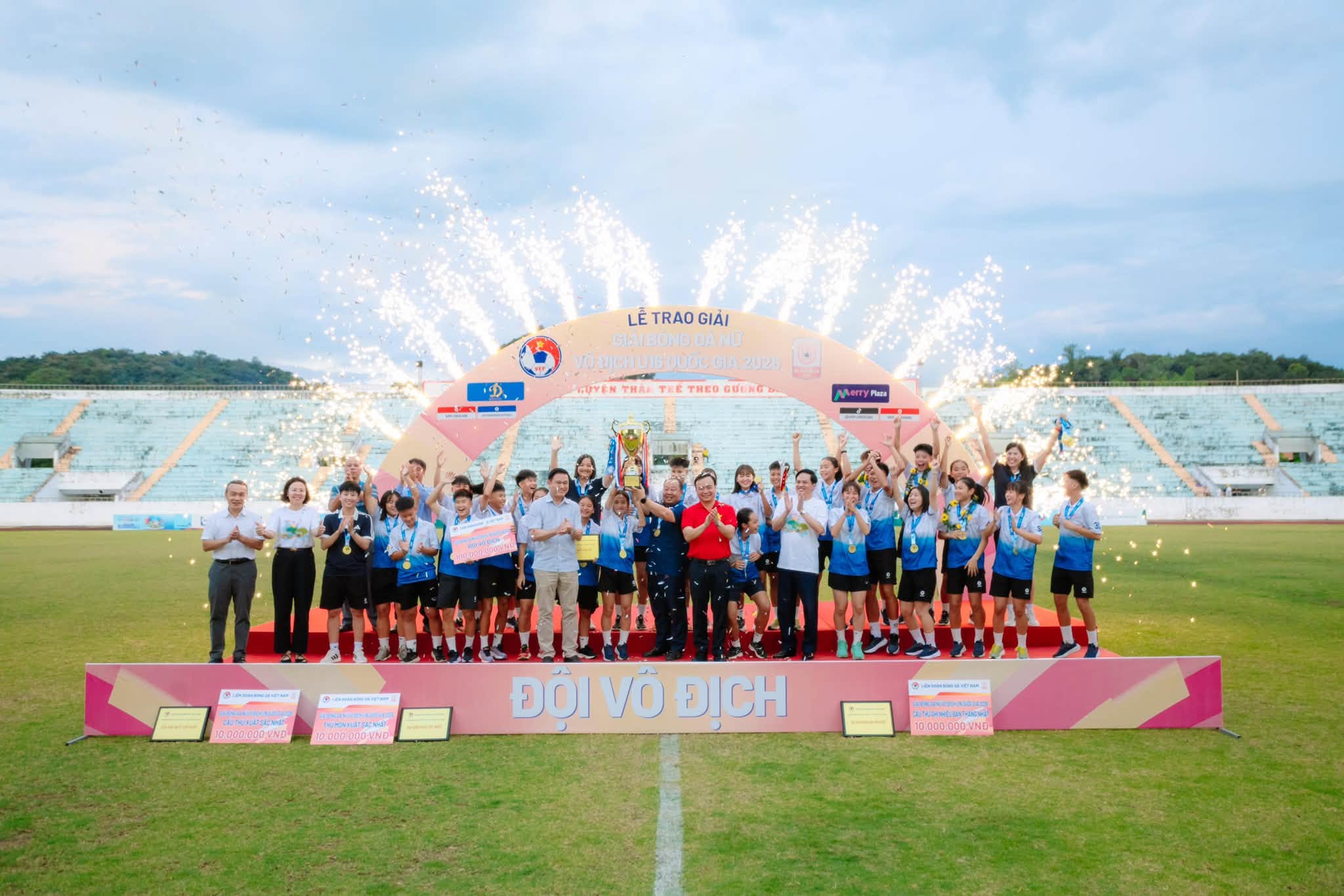 U16 nữ quốc gia 2026 khép lại: Phong Phú Hà Nam lên ngôi thuyết phục