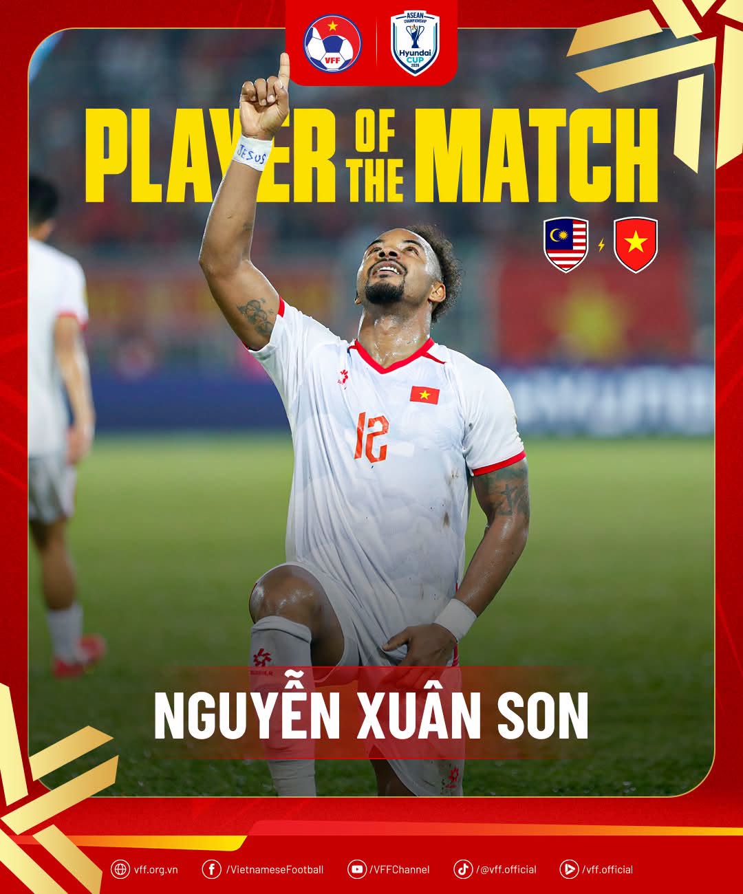Xuân Son tỏa sáng, nhận danh hiệu Cầu thủ xuất sắc nhất trận