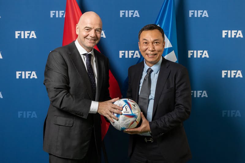 Lãnh đạo FIFA dự khán chung kết Việt Nam – Thái Lan tại Mỹ Đình