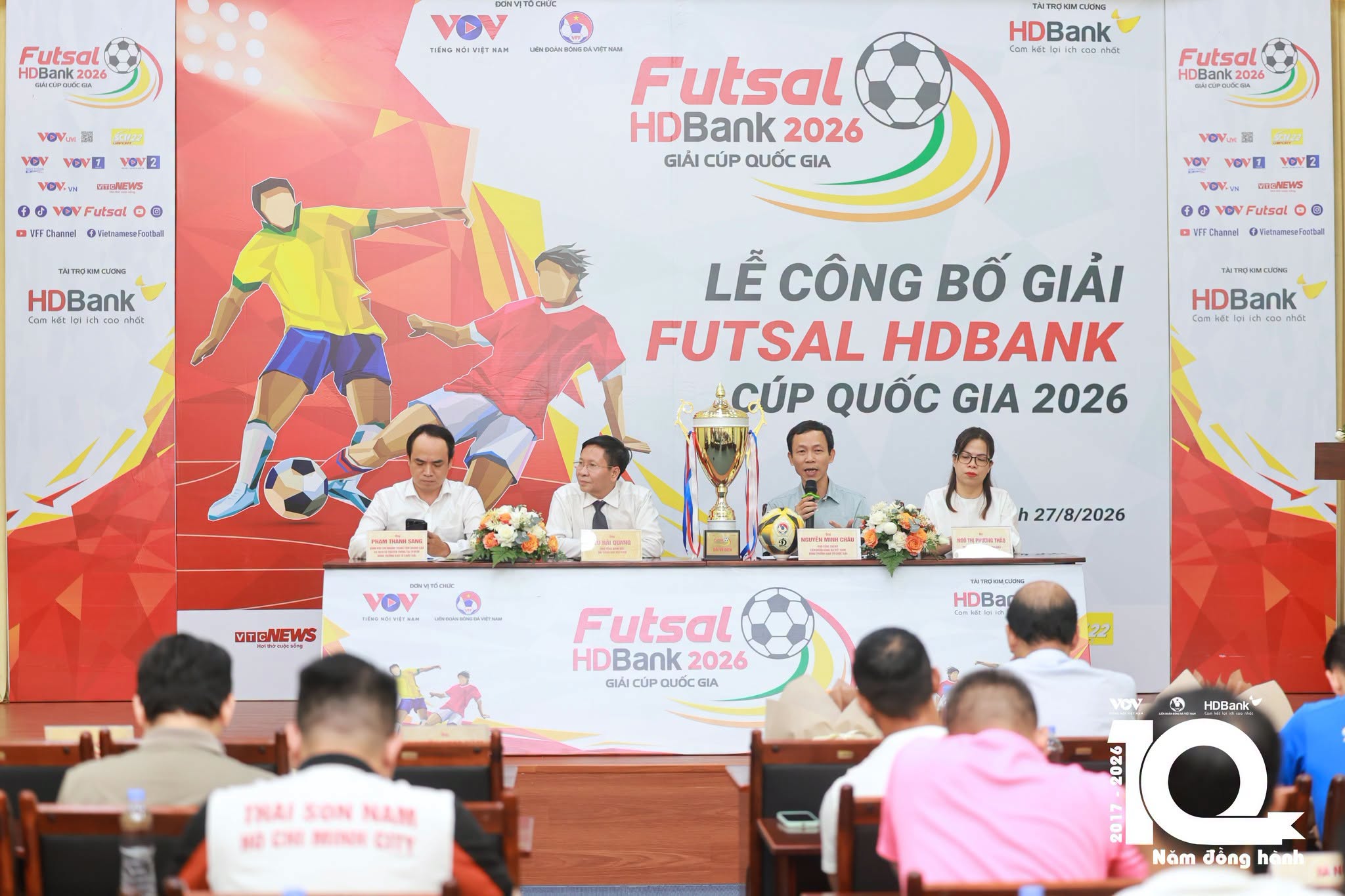 Giải Futsal HDBank Cúp Quốc gia 2026: Cuộc đua mới chính thức khởi tranh
