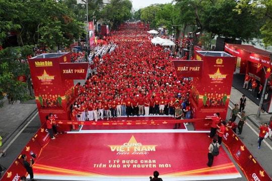 10 tỷ bước chân kết nối Việt Nam, lập Kỷ lục Guinness Thế giới