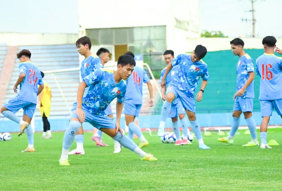 U20 Việt Nam tăng tốc tại Phú Thọ, hướng tới mục tiêu U20 châu Á 2027
