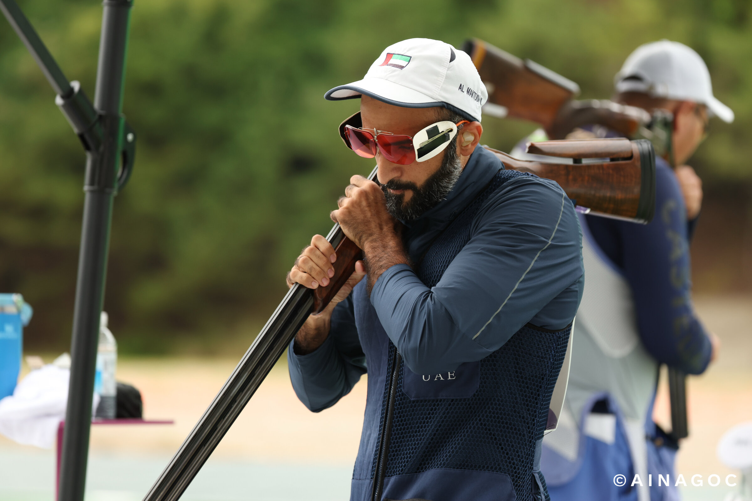 Al-Maktoum Mohammed giữ vị trí đáng chú ý trong cuộc đua Trap nam Asian Games 2026