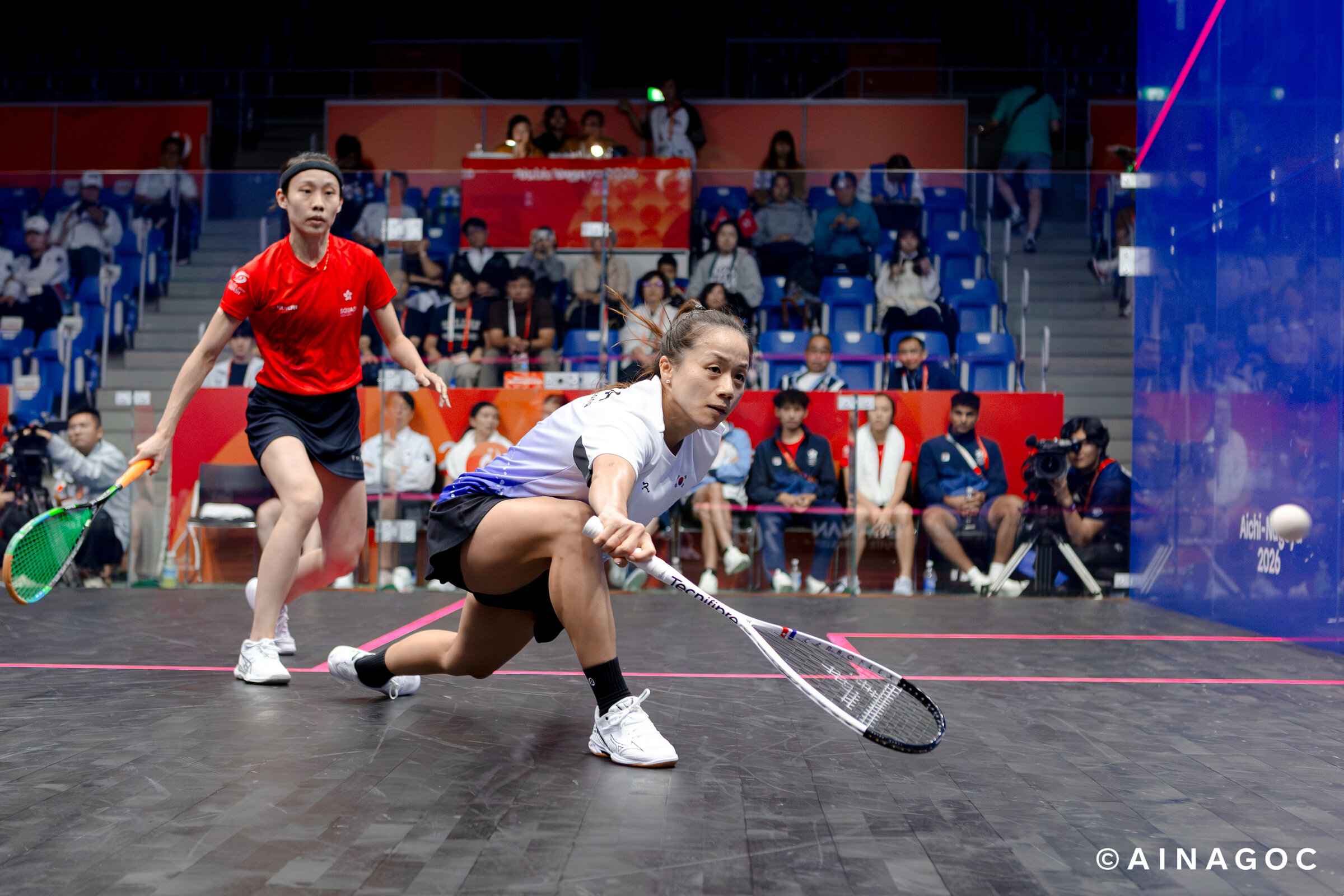 Ho Tze Lok cùng Hong Kong tạo khởi đầu mạnh ở squash Asian Games 2026