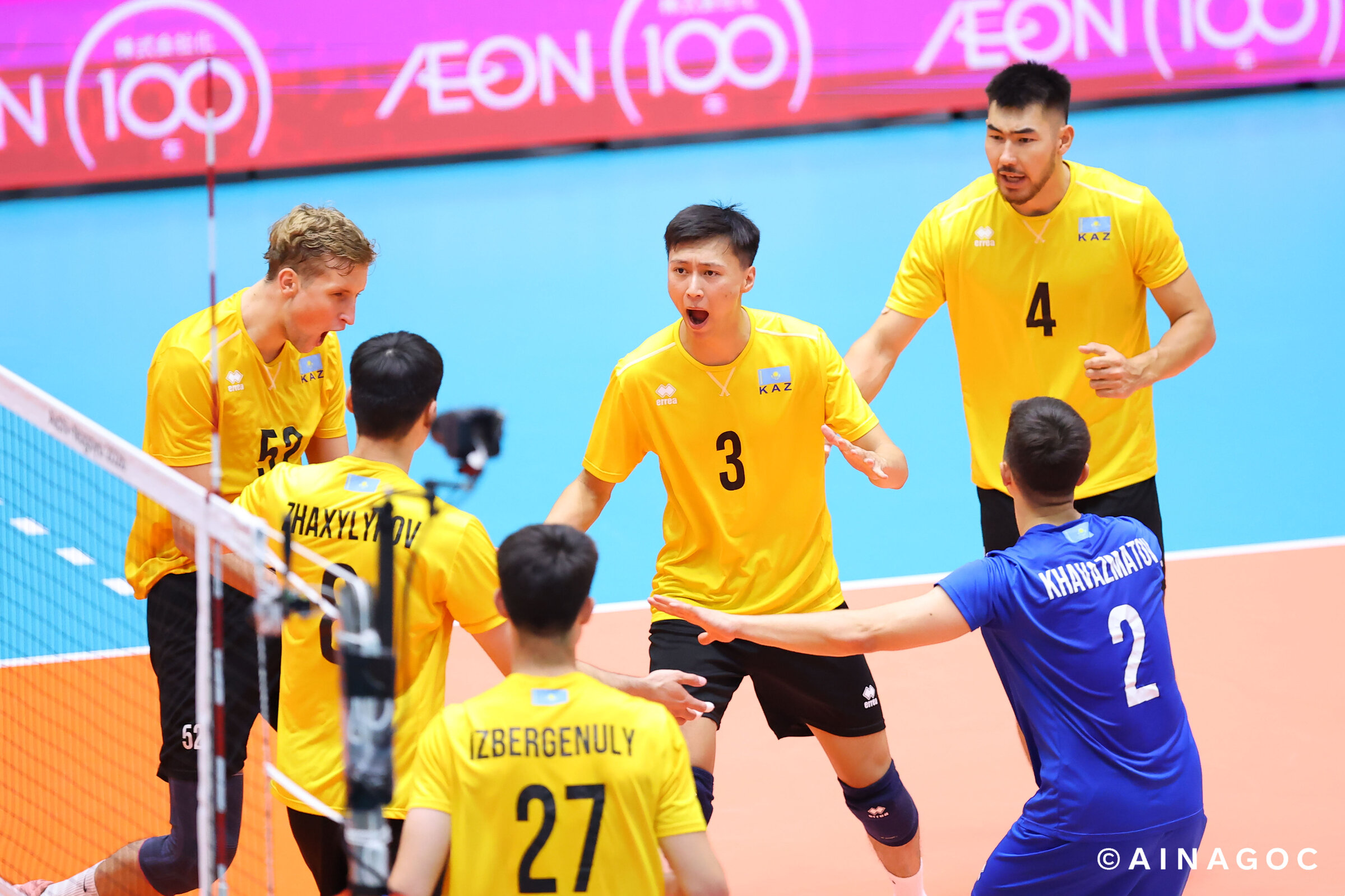 Bóng chuyền nam Asian Games 2026: Kazakhstan rời cuộc đua tứ kết sau trận thua Nhật Bản