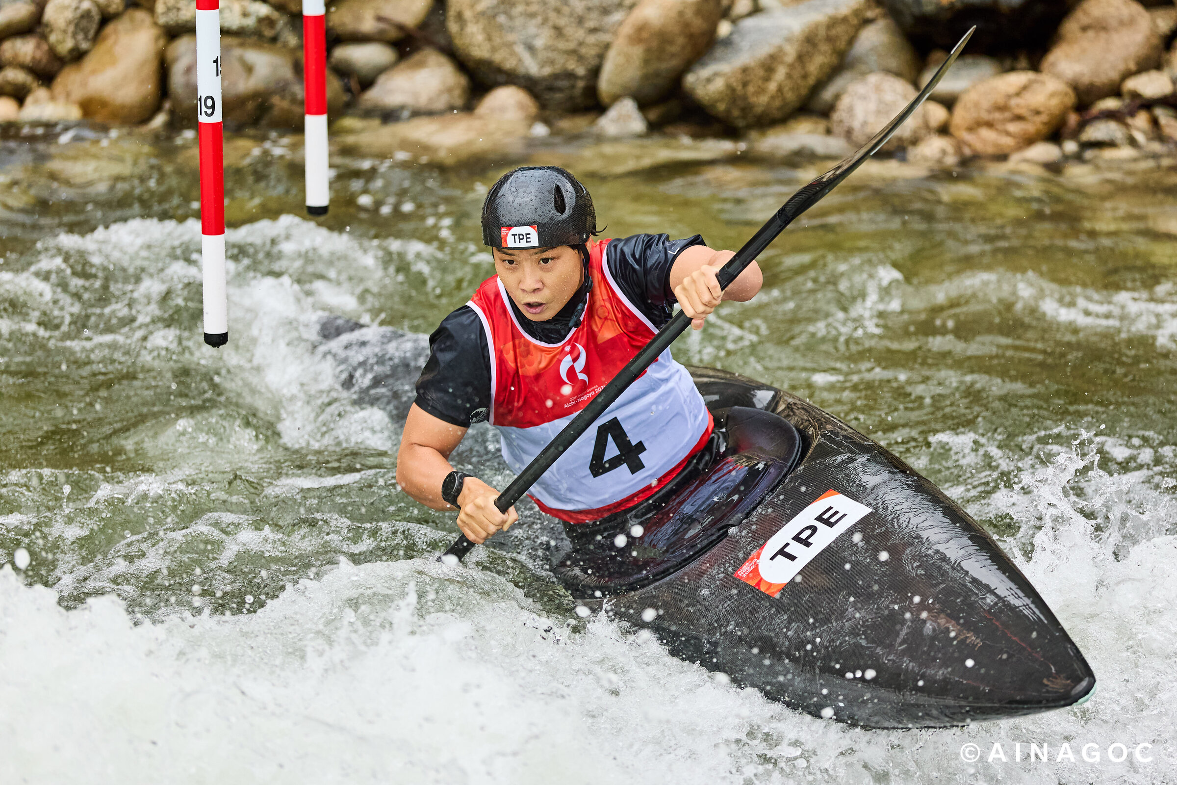Chang Chu-han dẫn đầu vòng loại kayak đơn nữ tại ASIAD 2026