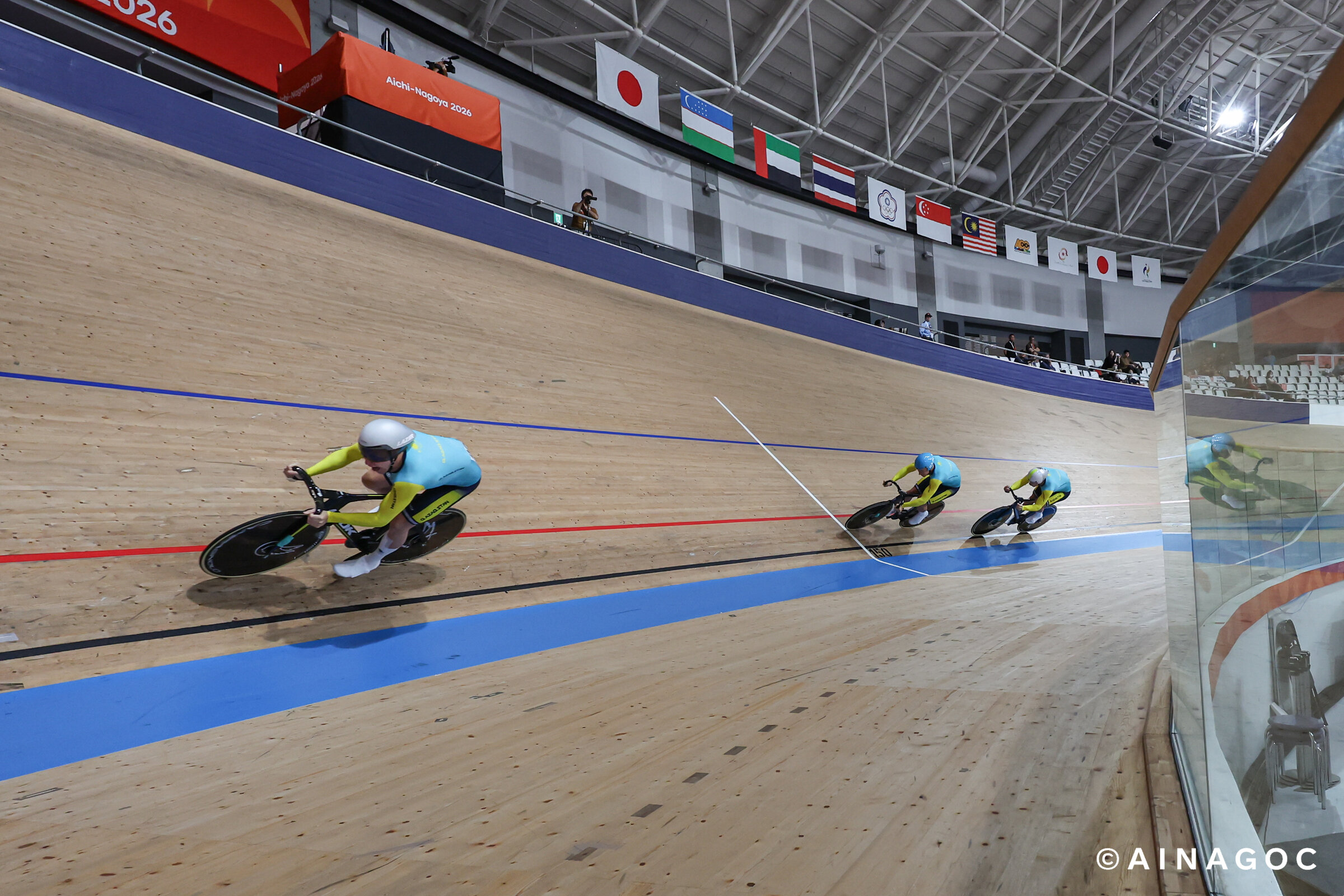 Kazakhstan tạo dấu ấn ở vòng loại sprint đồng đội nam tại ASIAD Aichi-Nagoya 2026