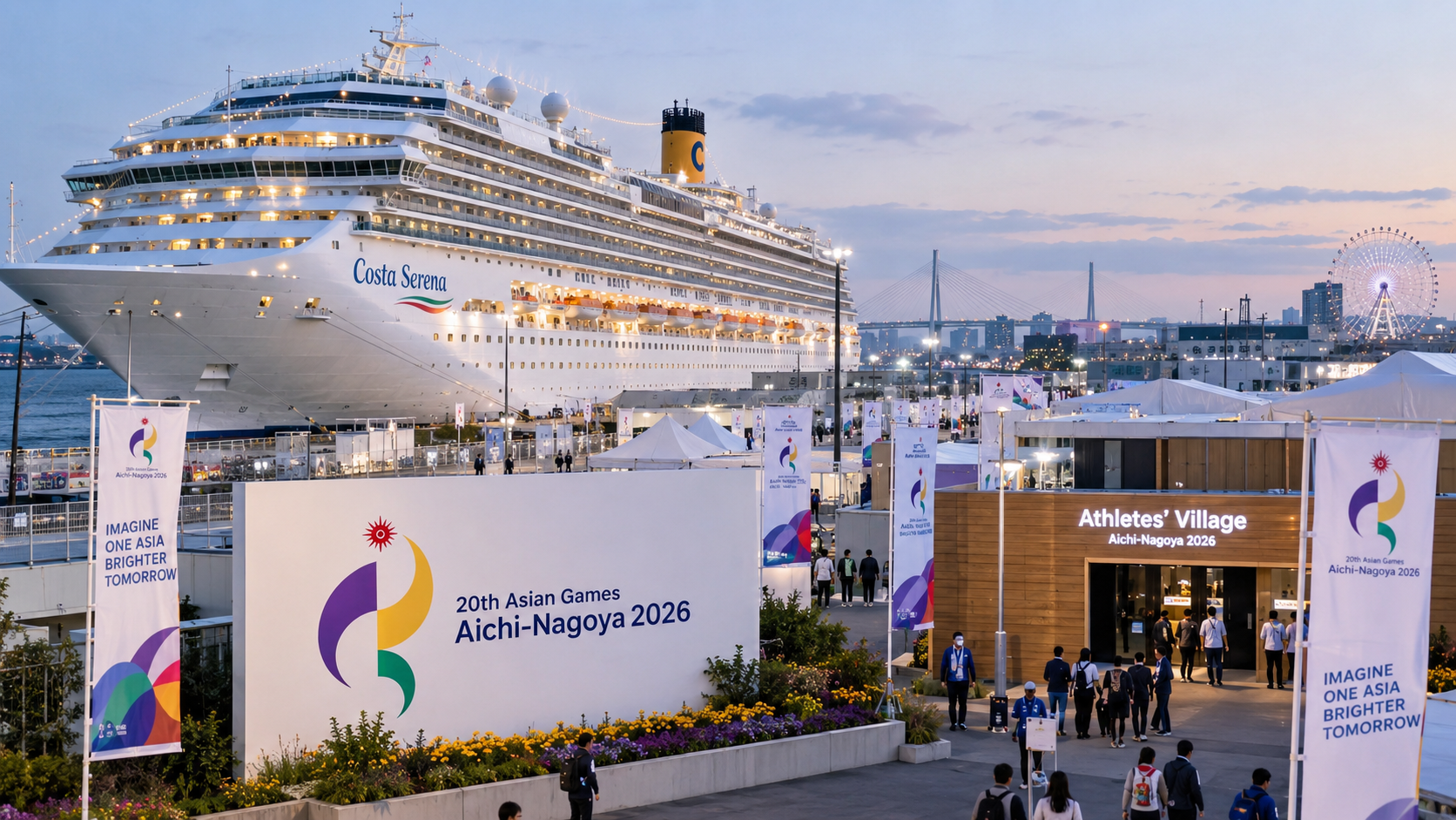 ASIAD 20: Garden Pier sẵn sàng trở thành điểm hẹn của thể thao châu Á