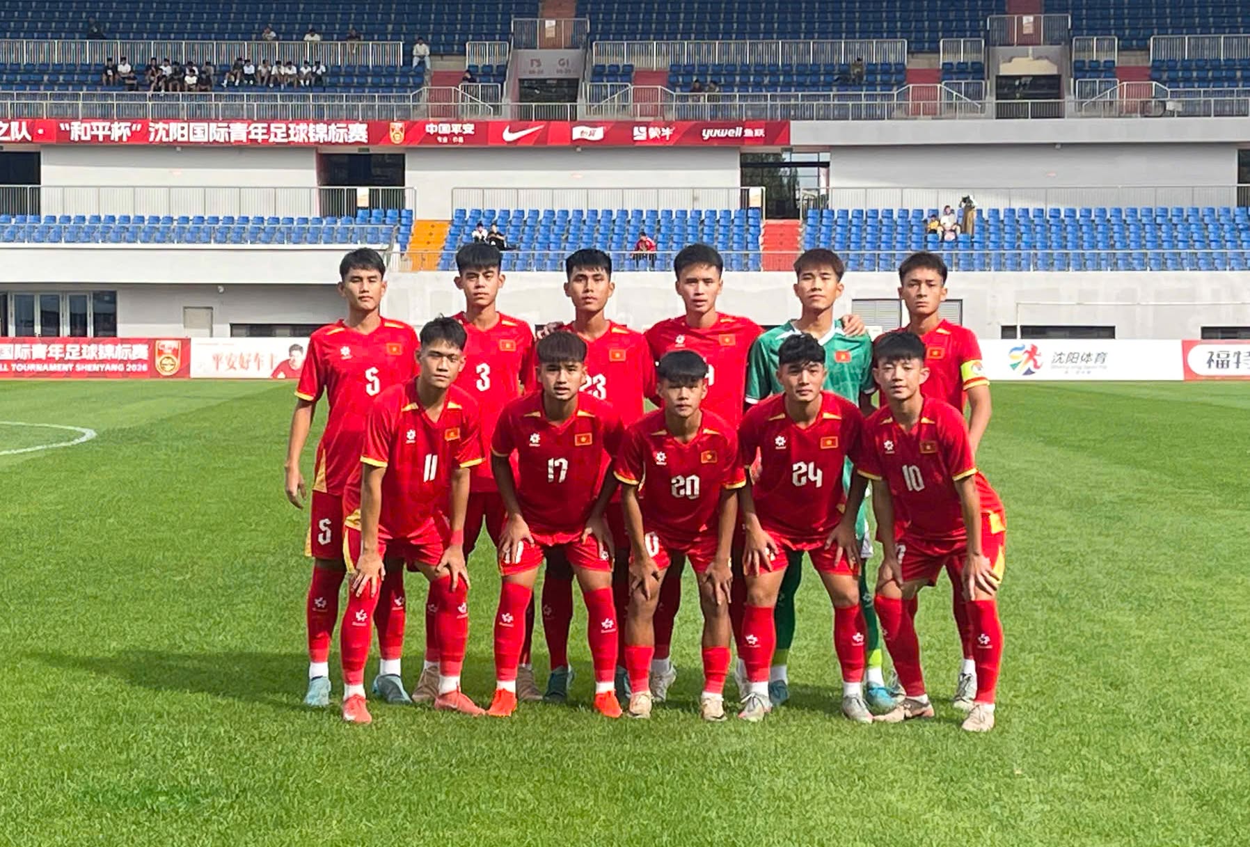 U16 Việt Nam khởi đầu CFA Team China 2026 bằng trận cầu giàu trải nghiệm