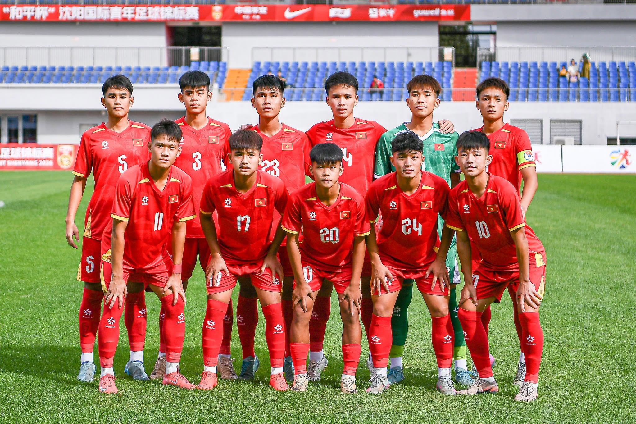 U16 Việt Nam thua sát nút Trung Quốc, tiếp tục tích lũy kinh nghiệm quốc tế
