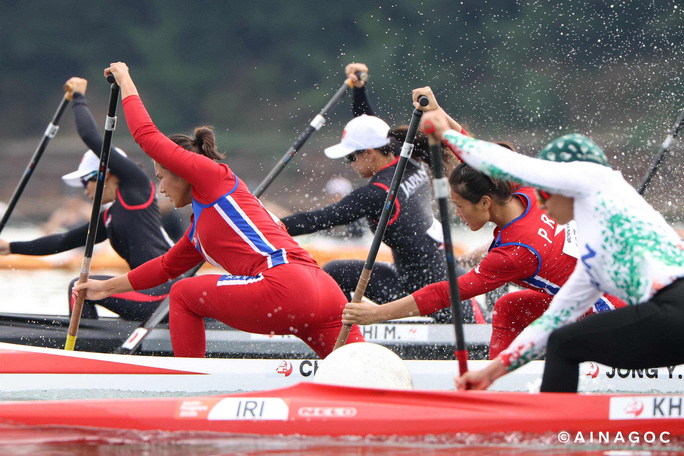 Canoe Sprint nữ 500m: Khi từng nhịp chèo quyết định cuộc đua tại ASIAD 20