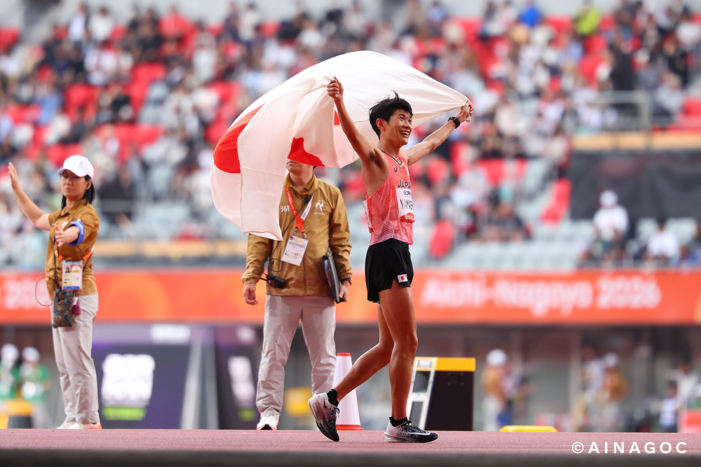 Yamashita Ichitaka bứt phá cuối chặng, giành vàng marathon Aichi-Nagoya 2026