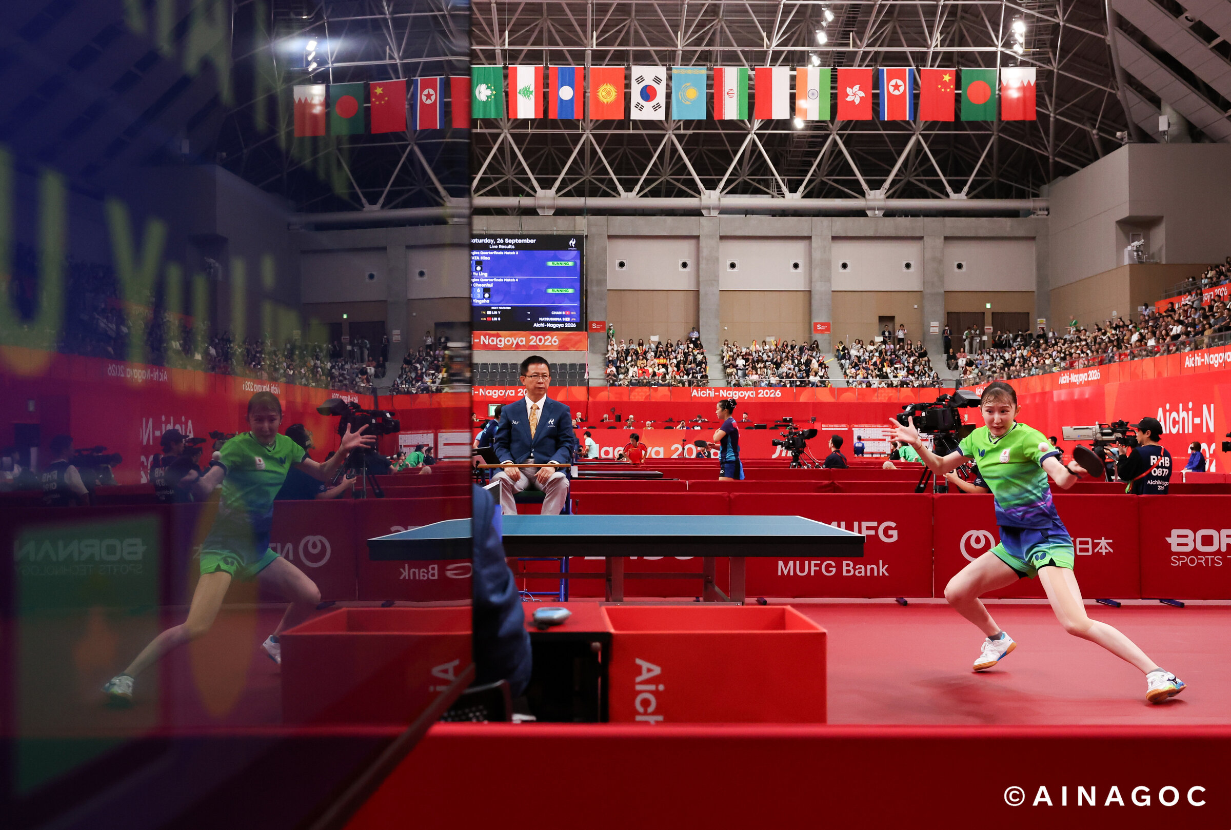 Hina Hayata và những nhịp đấu căng thẳng tại Aichi-Nagoya 2026