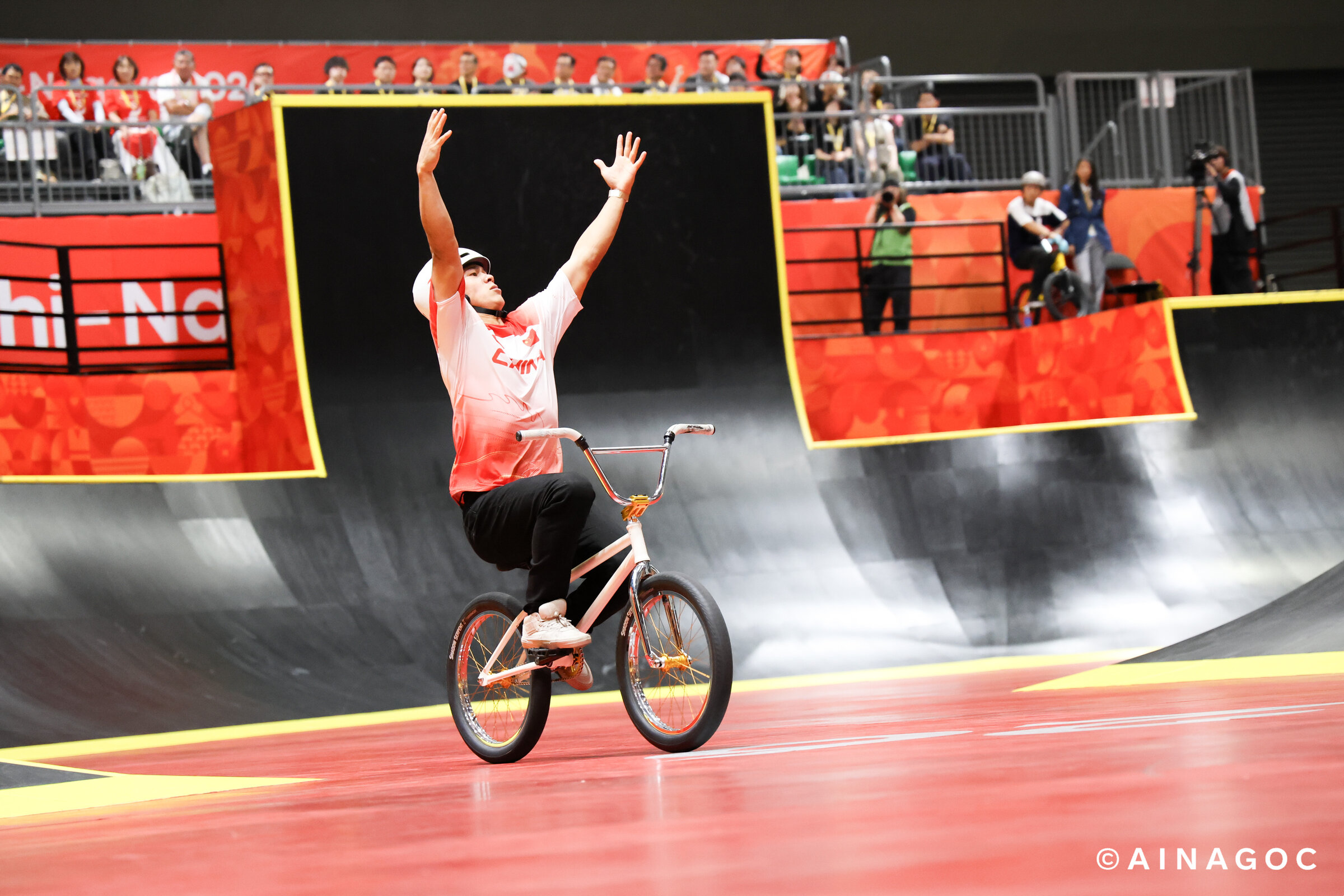 BMX freestyle park nam: Sha Xiaolong giành huy chương đồng tại Asian Games 2026