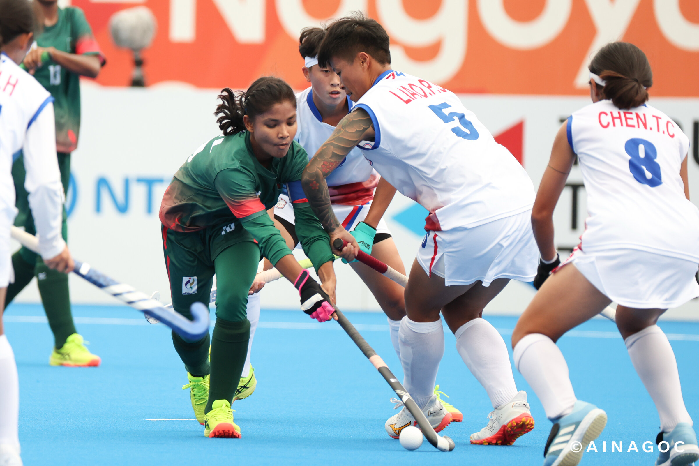 Hockey nữ Asian Games 2026: Chinese Taipei vượt qua Bangladesh 3-2