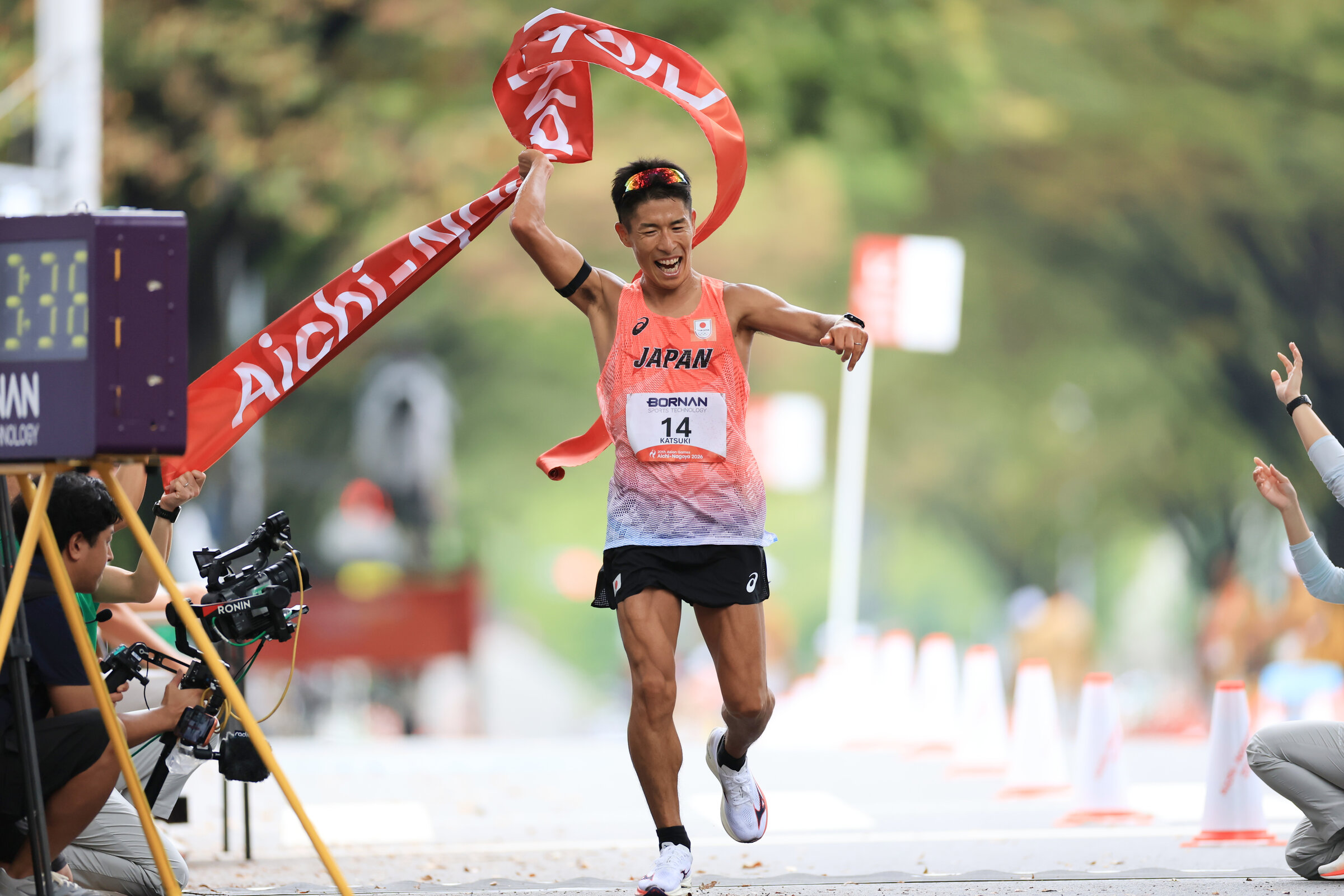 Hayato Katsuki giành HCV lịch sử ở nội dung marathon race walk