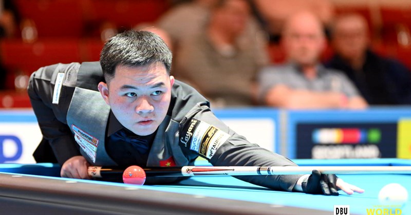 Bao Phương Vinh thắng đậm, tiếp tục hành trình tại World Championship 3 băng 2026