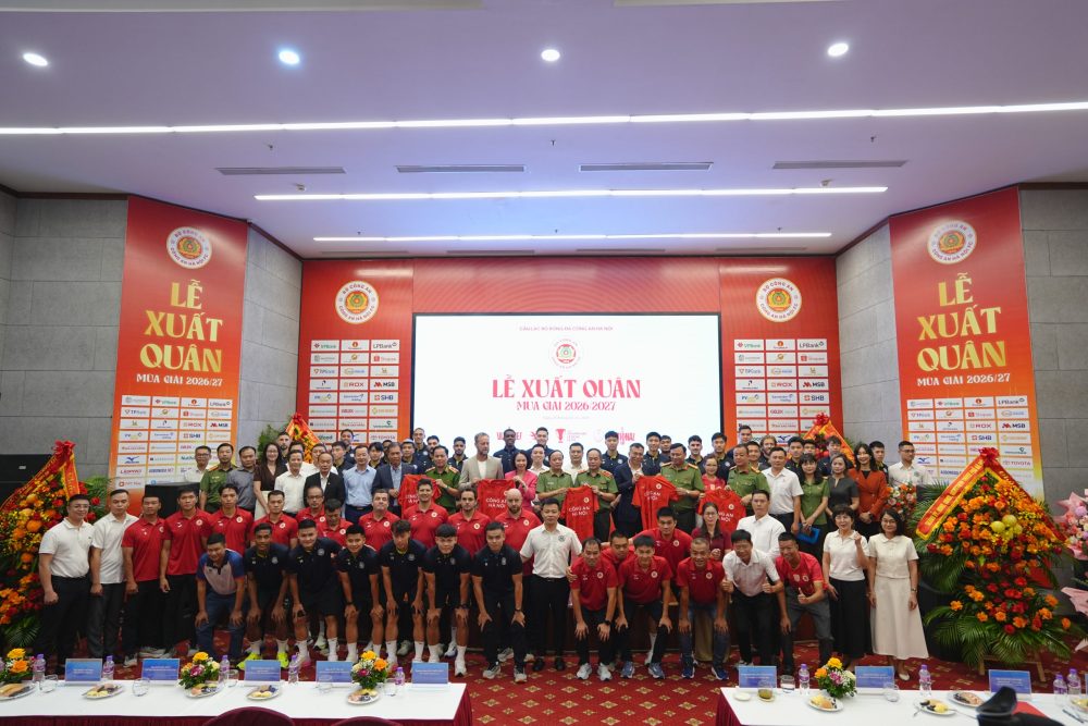 Công an Hà Nội bước vào mùa giải lịch sử với tham vọng vươn tầm châu Á