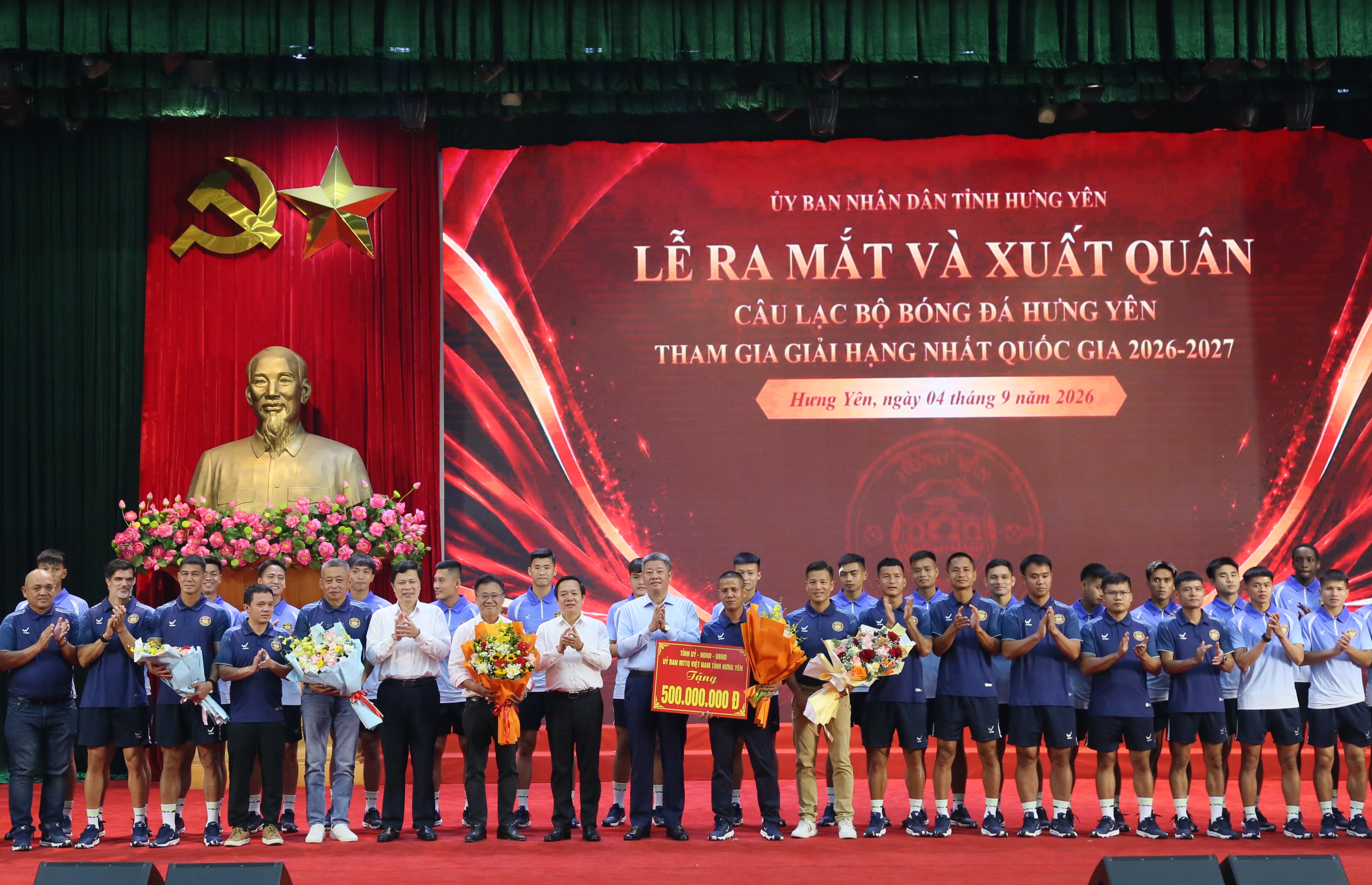 Hưng Yên FC và giấc mơ V-League từ mùa giải đầu tiên