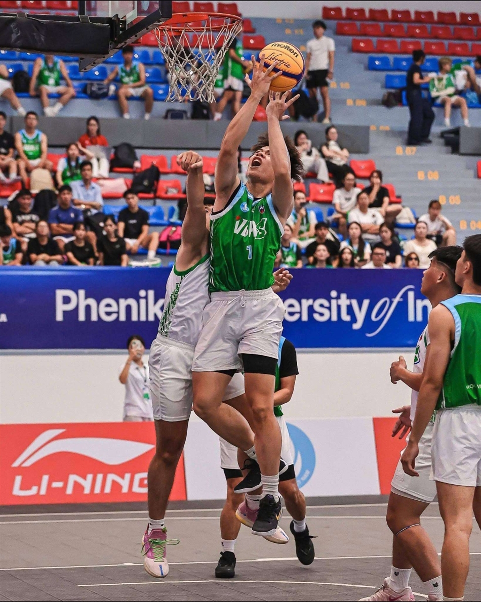 VBAS 2026: Sân chơi 3x3 tiếp lửa đam mê bóng rổ sinh viên