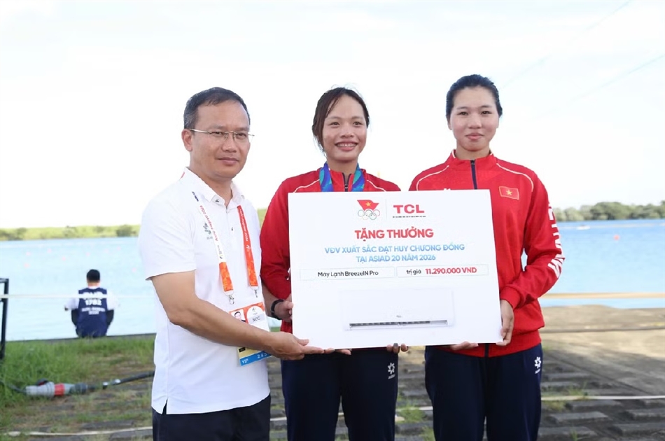 Tú Uyên – Bích Ngọc giành HCĐ, tiếp nối dấu ấn Rowing Việt Nam tại ASIAD 20