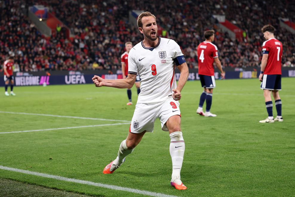 Harry Kane tỏa sáng, tuyển Anh thắng CH Séc 2-0