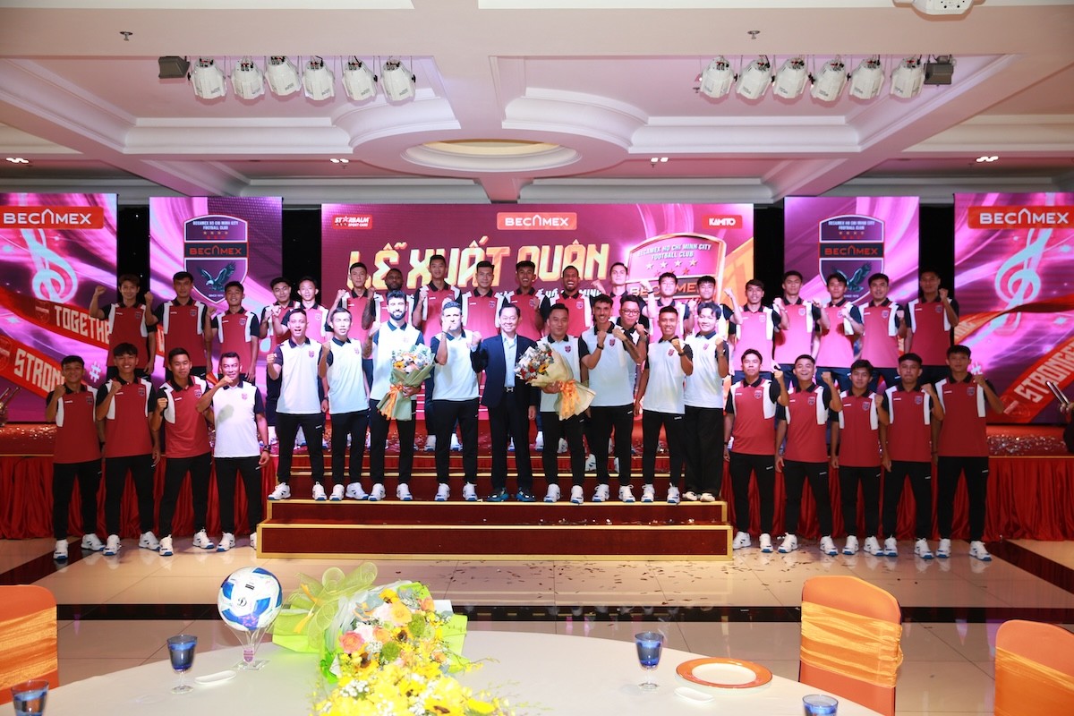Becamex TP.HCM khởi động cuộc trở lại V.League từ mùa giải 2026/27