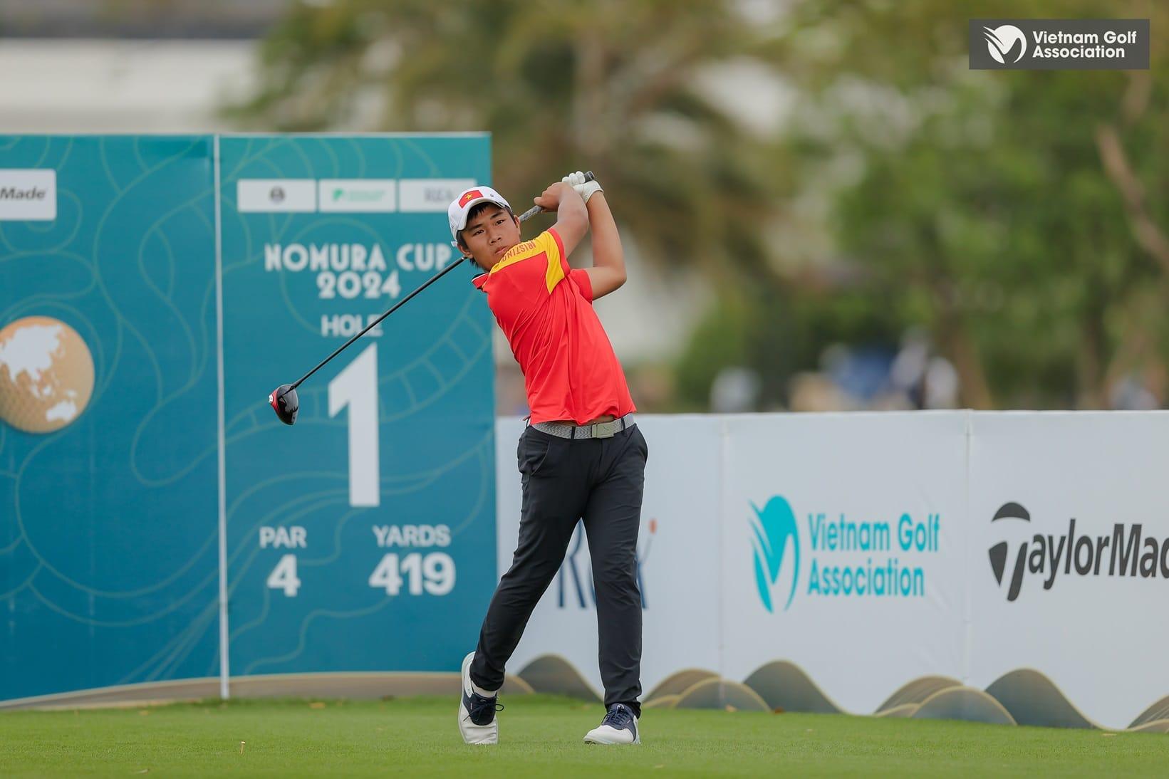 Hồ Anh Huy ghi dấu ấn, golf Việt Nam khép lại Nomura Cup ở hạng 9