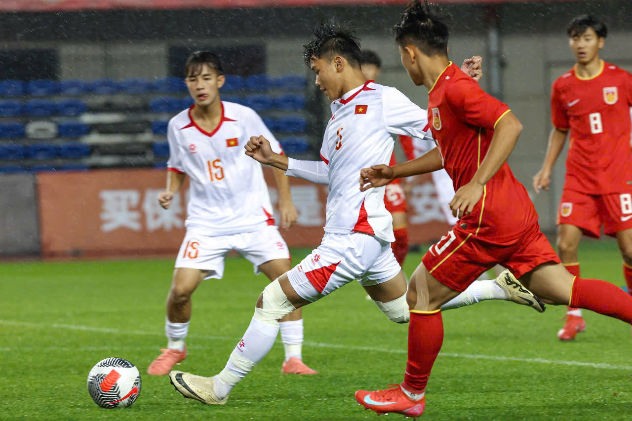 U16 Việt Nam bước vào cuộc thử lửa lớn tại CFA Team China 2026