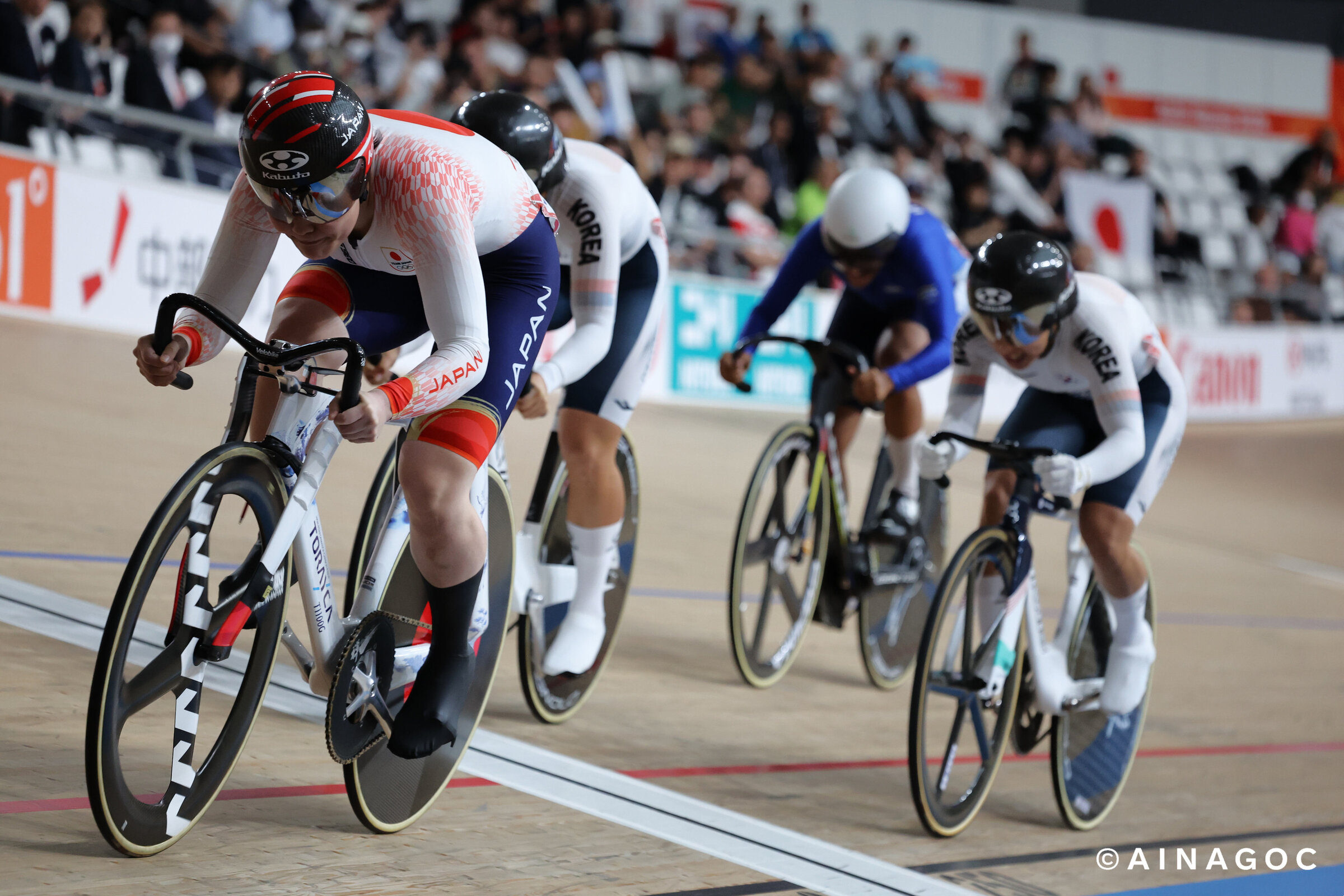 NAKAZAWA Haruka vào chung kết keirin nữ, Nhật Bản lỡ hẹn huy chương tại Asian Games 2026