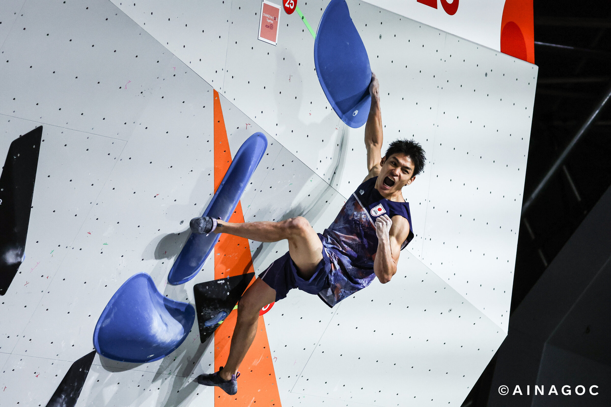 Tomoa Narasaki giành HCĐ bouldering nam tại Asian Games Aichi-Nagoya 2026