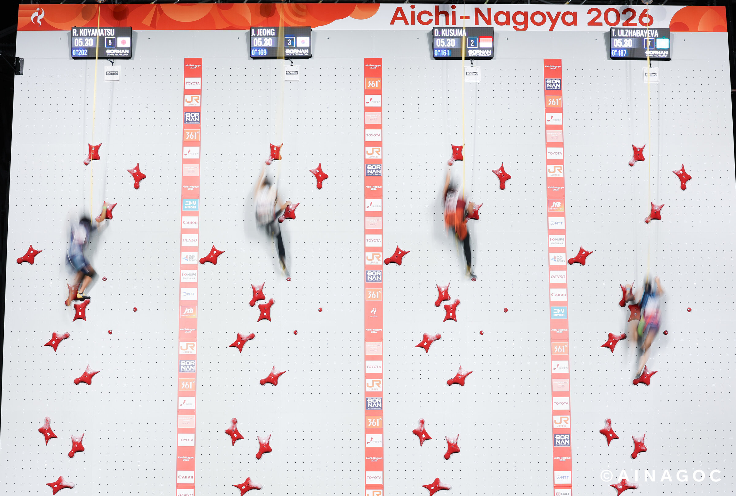 Sport Climbing nữ Speed 4: Những khoảnh khắc quyết định trong vài giây