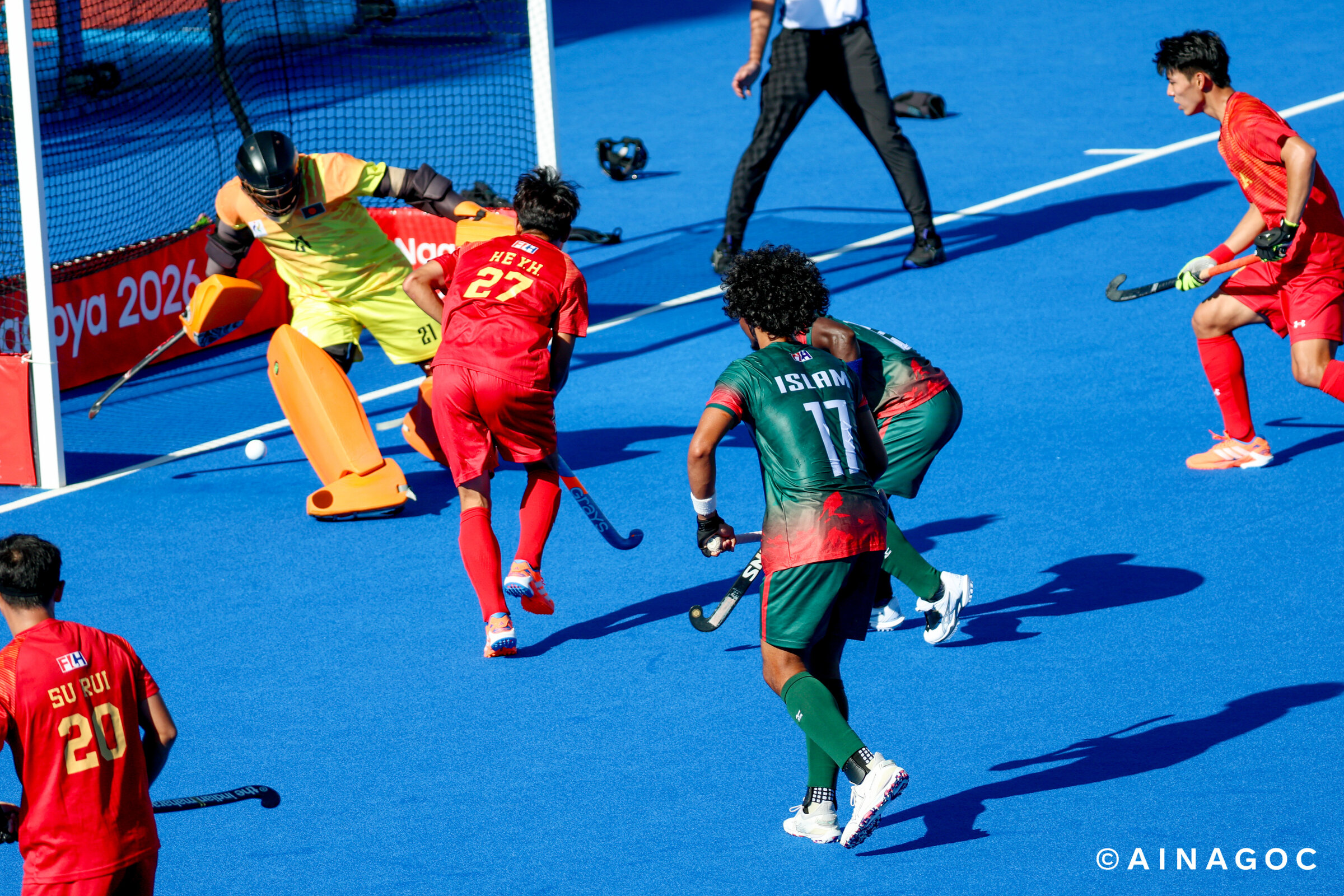 Trung Quốc thắng đậm Bangladesh, mở rộng cơ hội vào nhóm 5 đội đầu Asian Games 2026