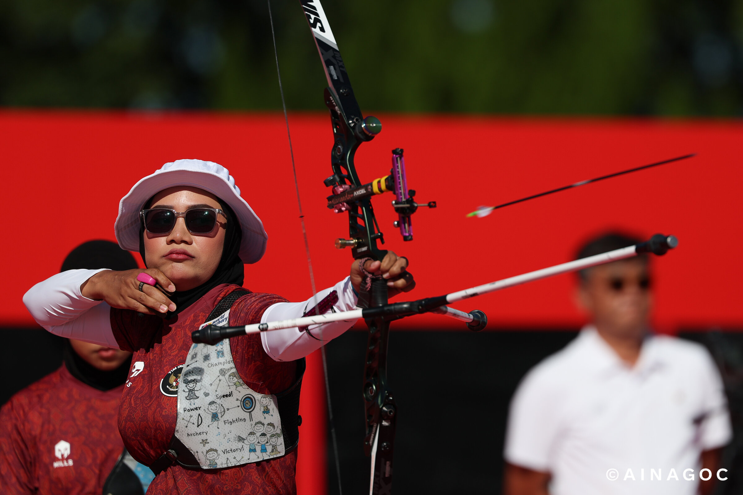 Choirunisa Diananda cùng tuyển Indonesia tạo dấu ấn ở cuộc đua Recurve nữ ASIAD 2026