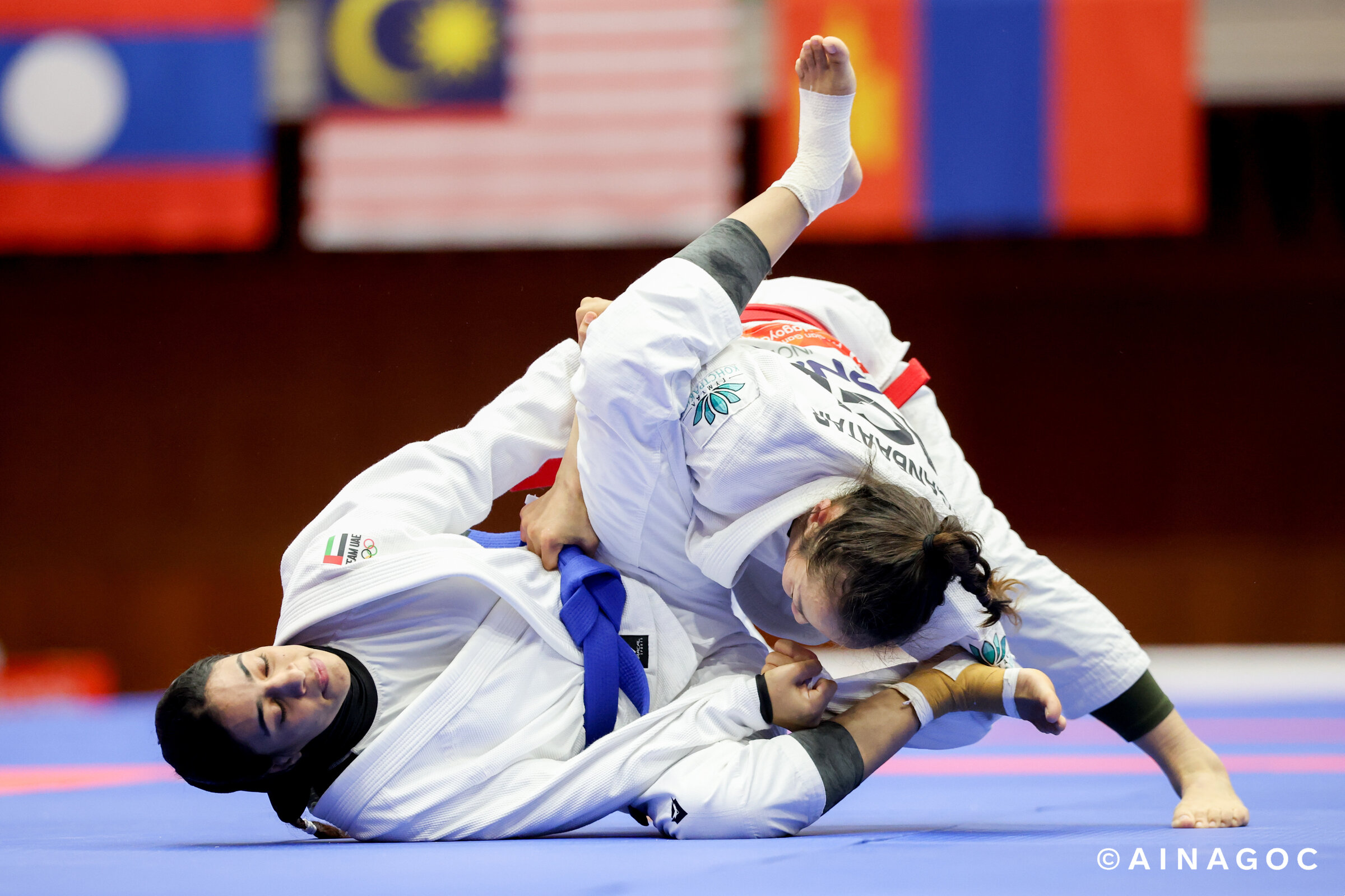 Ganbaatar Mongoljin chiến đấu đến cuối cùng ở Jiu Jitsu nữ -52 kg tại Asian Games 2026