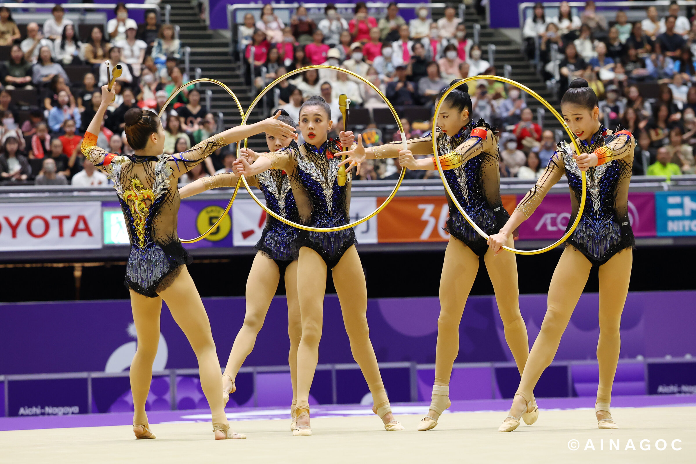 Trung Quốc viết trang sử đầu tiên ở nội dung Group All-Around Aichi-Nagoya 2026