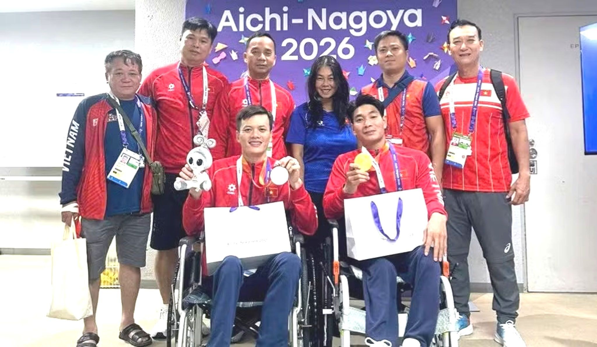 Thể thao người khuyết tật Việt Nam nhận lời chúc mừng từ Chủ tịch Paralympic châu Á