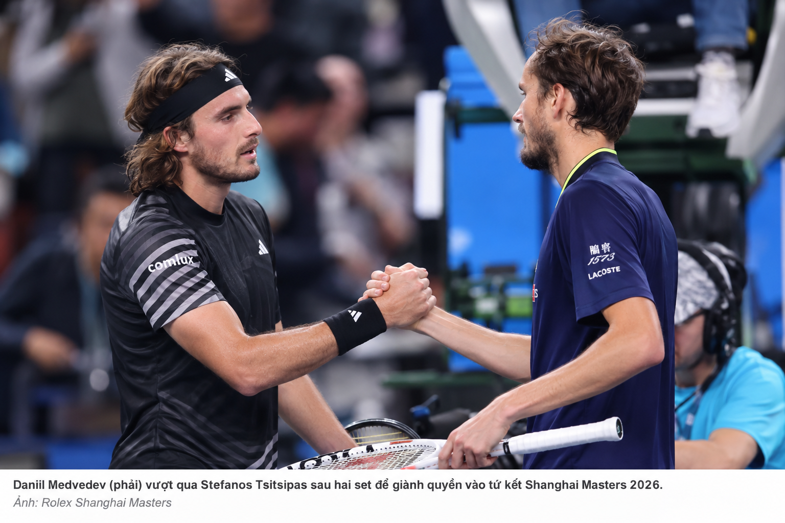 Daniil Medvedev khẳng định bản lĩnh, tiến gần hơn đến danh hiệu Shanghai Masters 2026