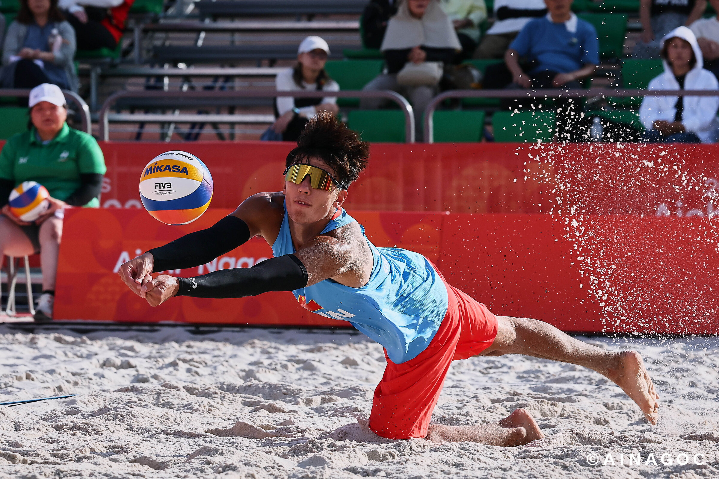 Bóng chuyền bãi biển nam Asian Games 2026: Trung Quốc dừng bước trước Indonesia
