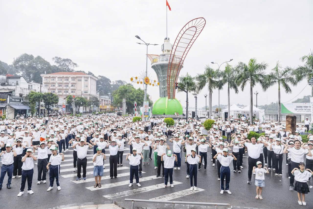 Thủ Dầu Một sôi nổi ngày hội toàn dân tập luyện thể dục thể thao