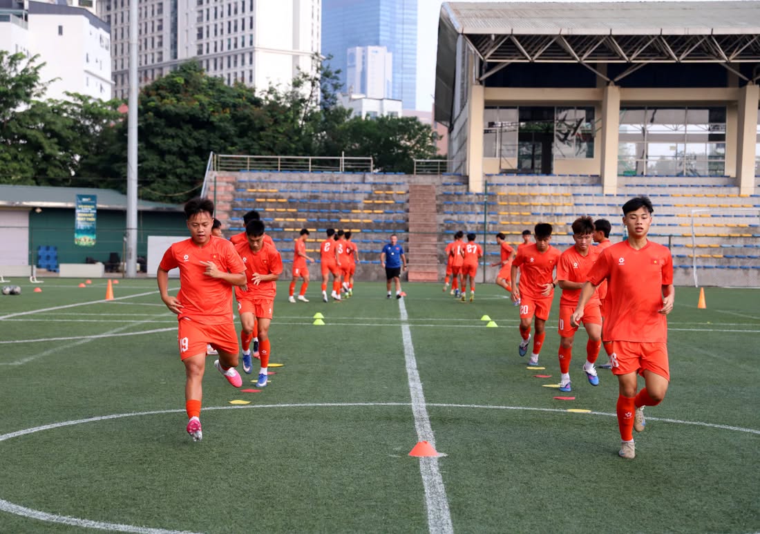 U15 Việt Nam hướng tới FIFA U15 World Cup 2026: Ưu tiên tư duy và sáng tạo
