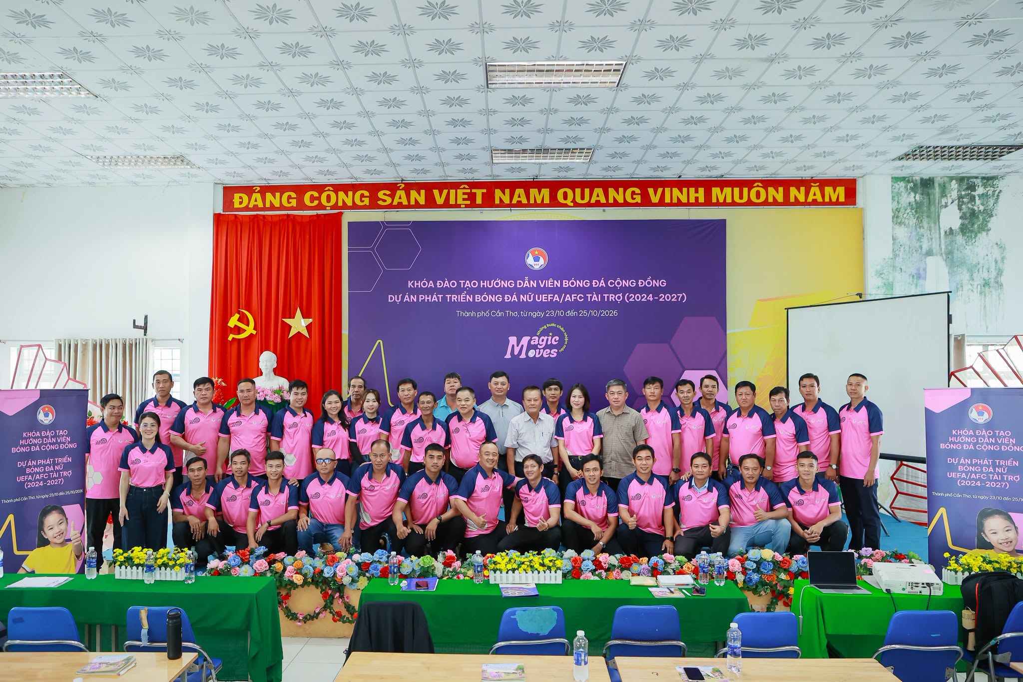 Magic Moves 2026: Mở rộng cánh cửa bóng đá cho bé gái Việt Nam