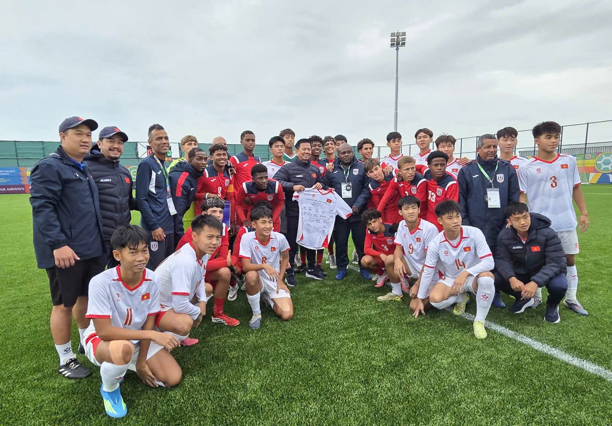 U15 Việt Nam nối dài mạch chiến thắng, khẳng định bản lĩnh ở đấu trường quốc tế